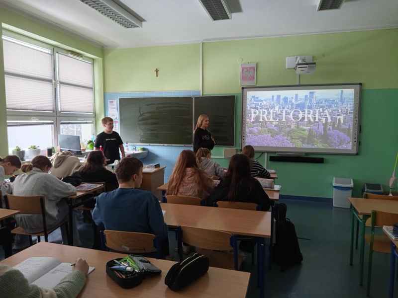 Kraje anglojęzyczne - klasa 6a