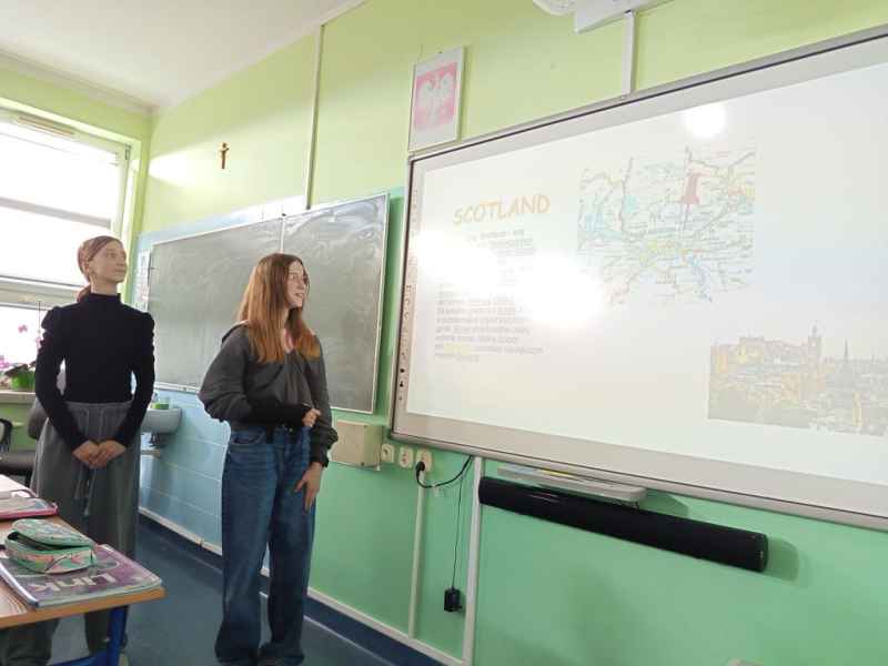 Kraje anglojęzyczne - klasa 6a