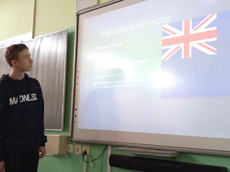 Kraje anglojęzyczne - klasa 6a