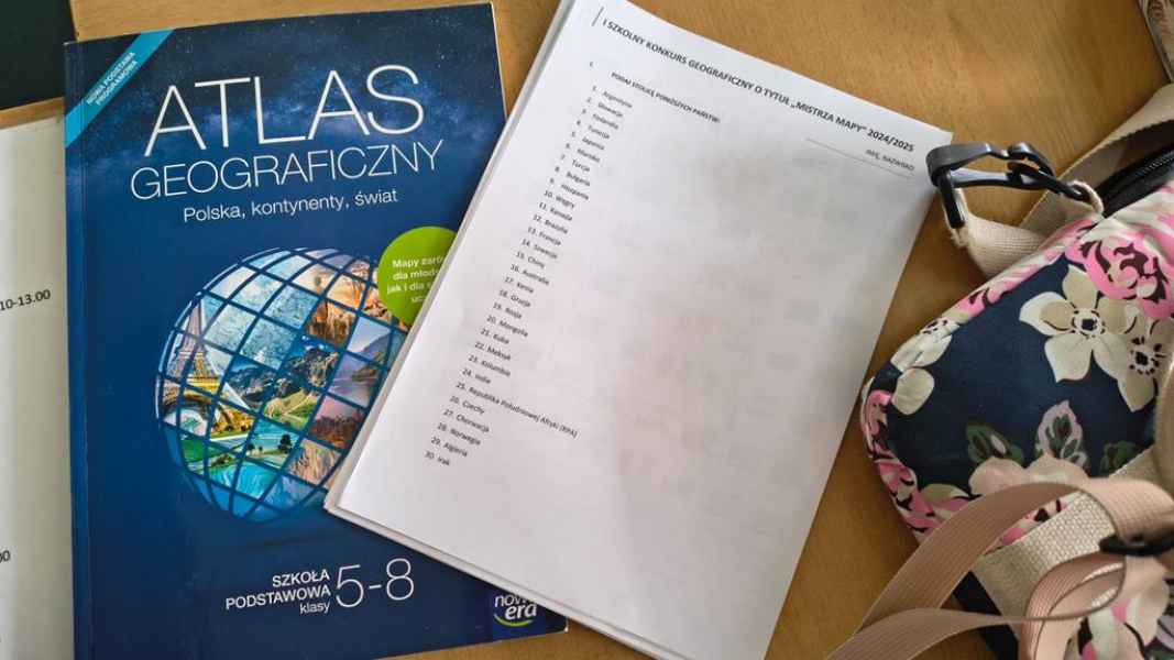 konkurs geograficzny - Mistrz Mapy
