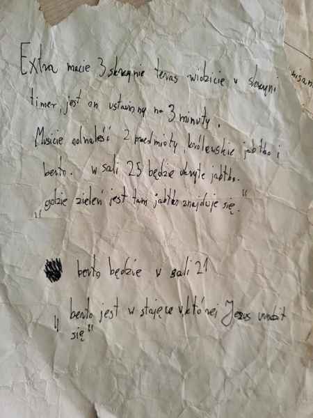 escape room - przygotowania