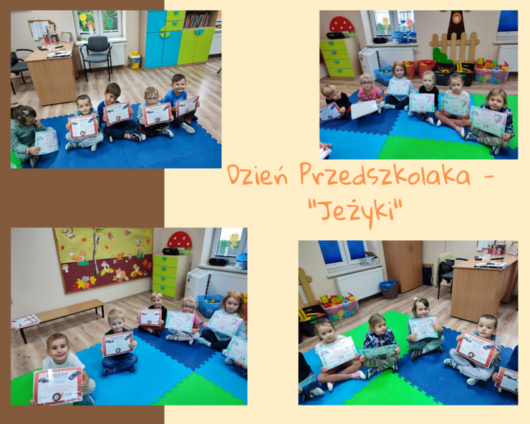 Dzień Przedszkolaka w grupie Jeżyki