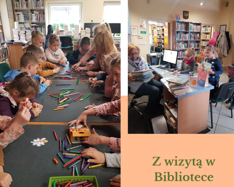 starszaki w bibliotece