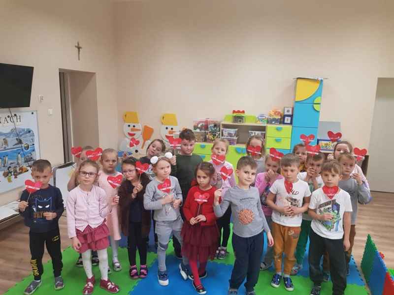 Walentynki w grupie niedźwiadki