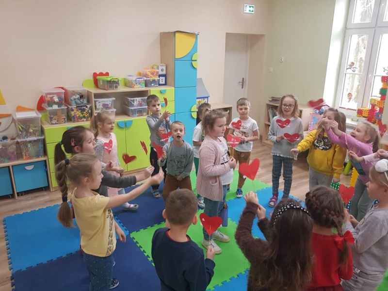 Walentynki w grupie niedźwiadki