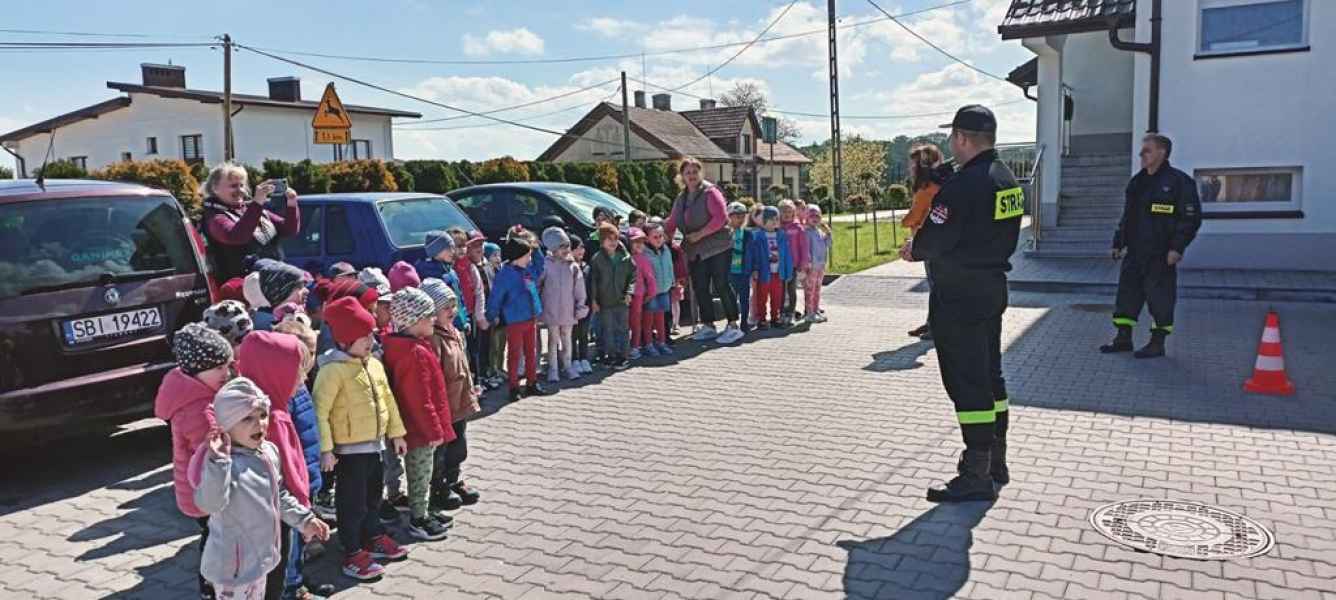 wizyta strażaków