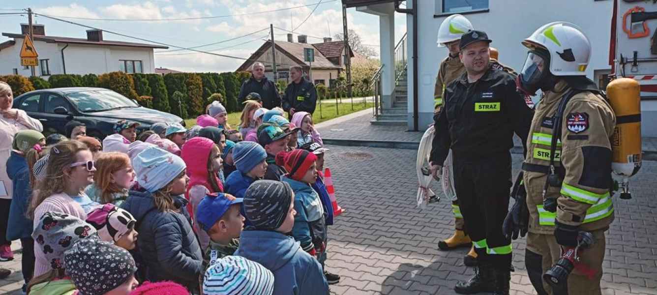 wizyta strażaków